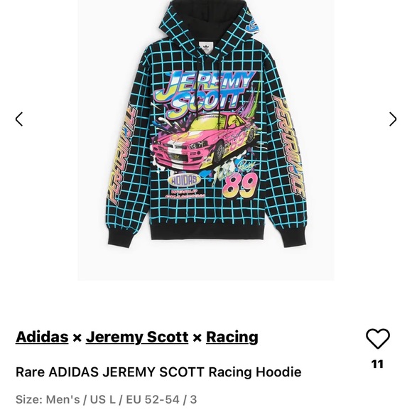 Addidas x Jeremy Scott Rally Racing - Picture 2 of 14